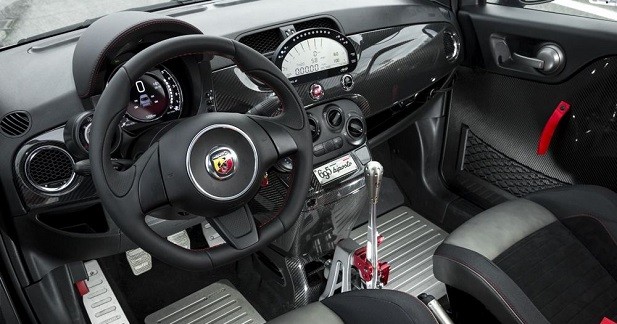 Essai Abarth 695 Biposto et 595 Competizione : duo de petites divas - Bienvenue à bord d'une GT3, ou presque
