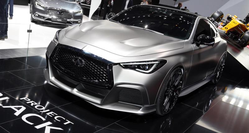 Salon de Genève 2017 - Infiniti Q60 Project Black S : Renault F1 s'en mêle
