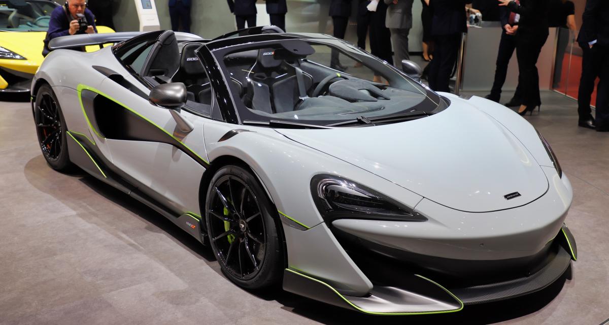 McLaren 600LT Spider au Salon de Genève 2019 : la toile de l’araignée (photos)
